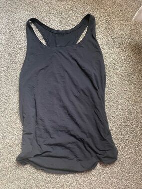lululemon athletica Black Racerback Tank